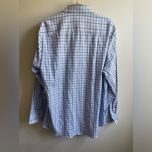 Michelsons London Men’s Button Down Checkered - Picture 2 of 3
